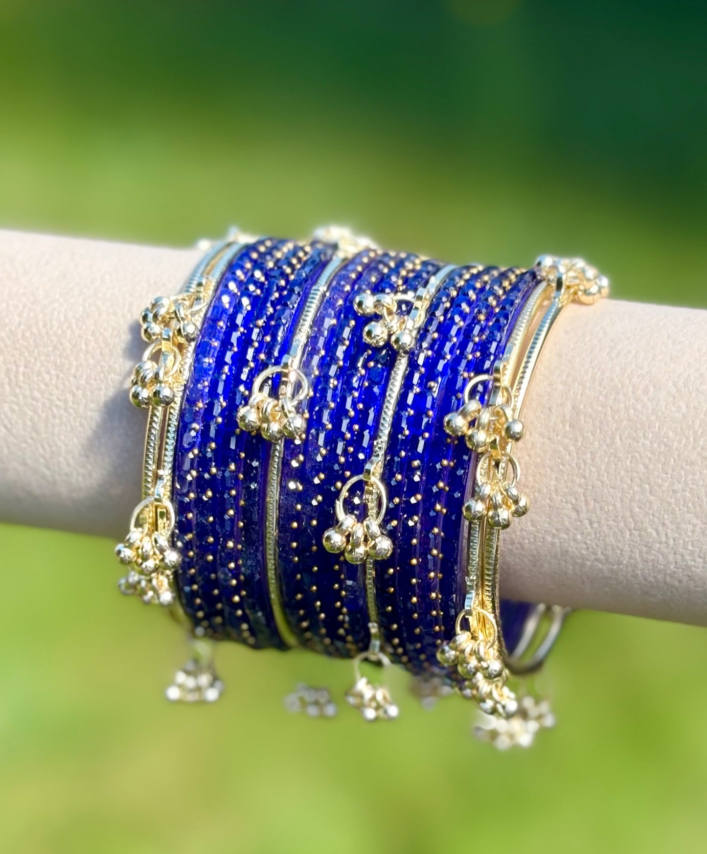 Royal Blue bangle set
