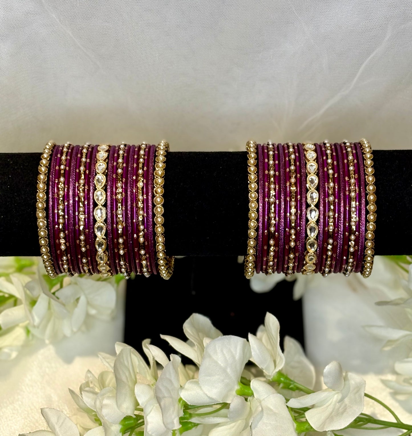 Zeenat Bangle Set