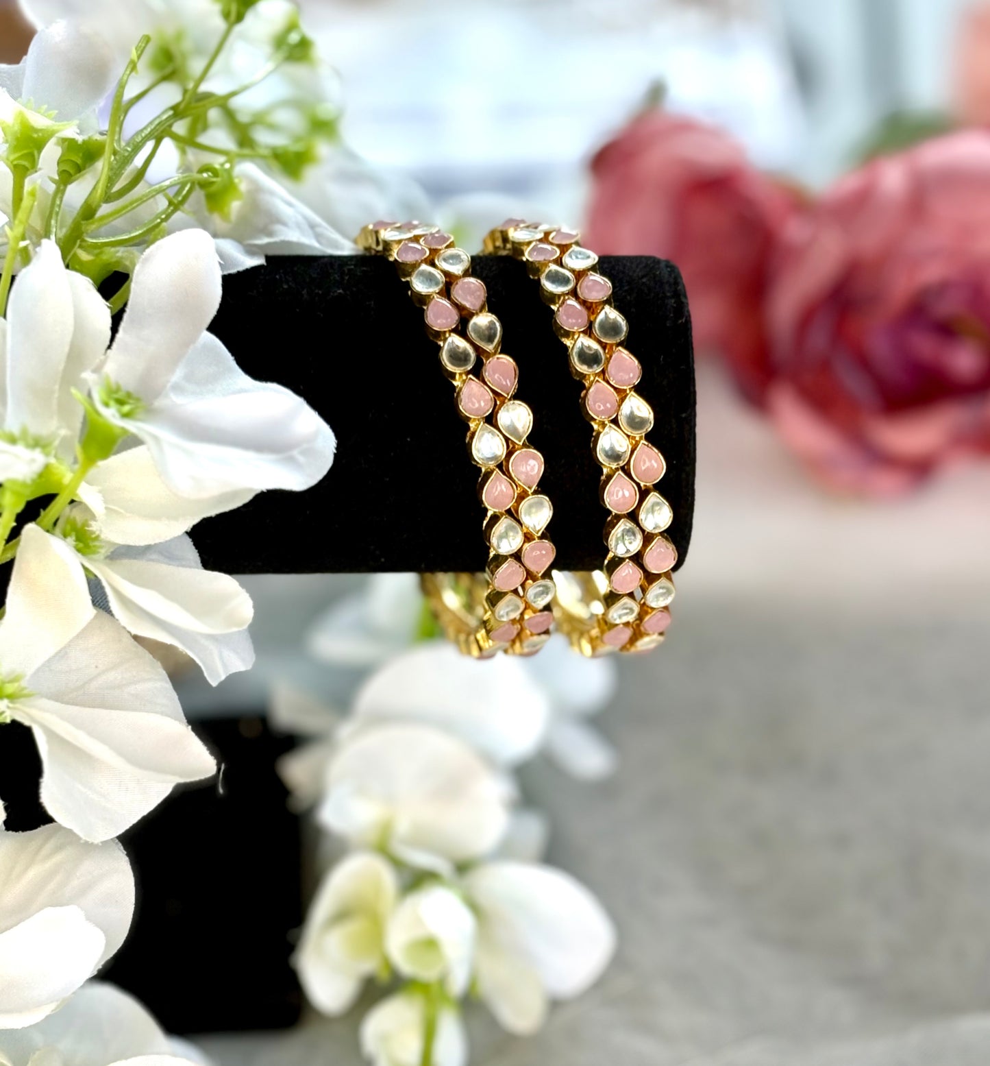 Pink Tear Drop Elegance