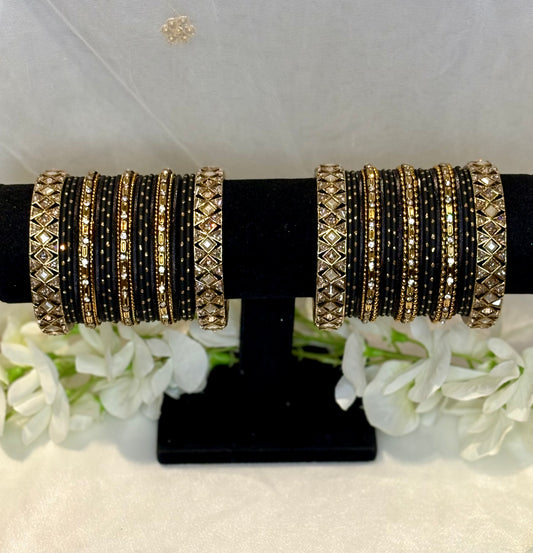 Midnight Luxe Bangle Set
