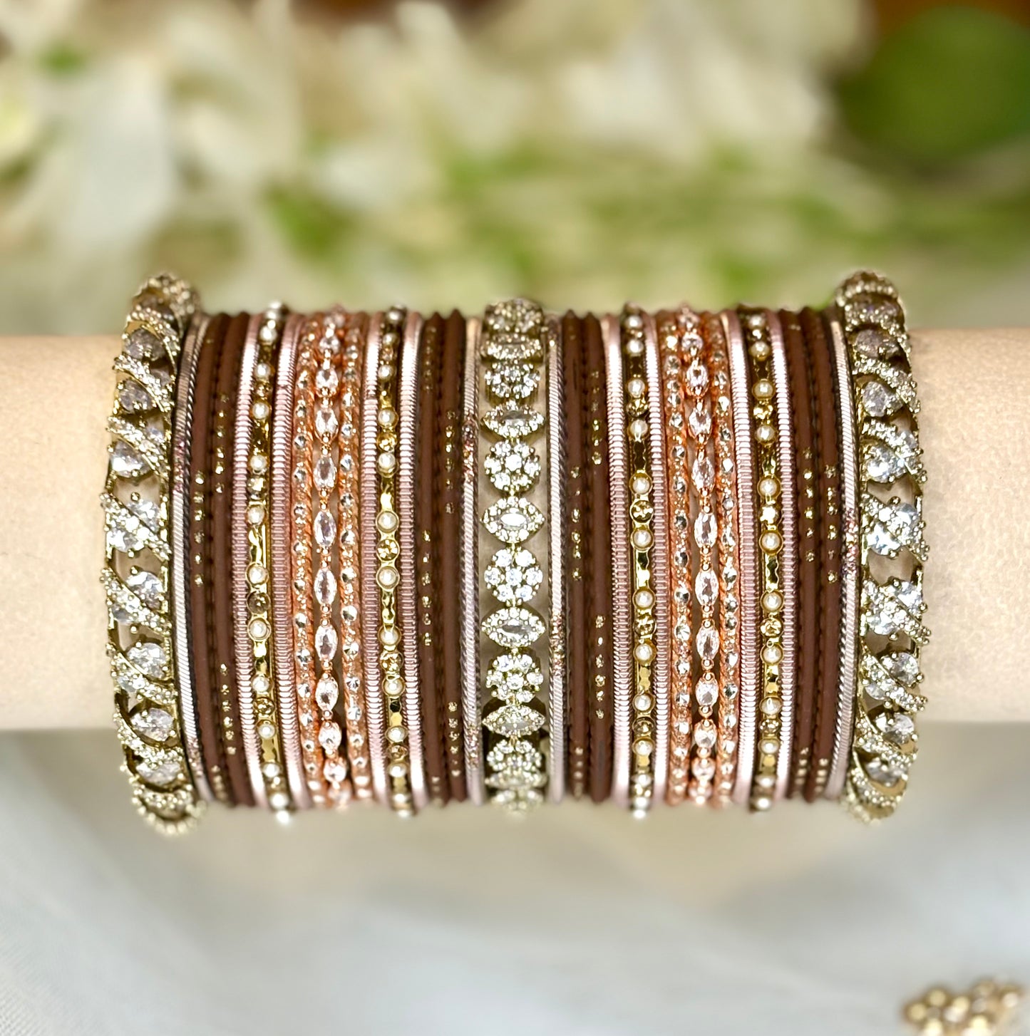 Mocha Bangle set