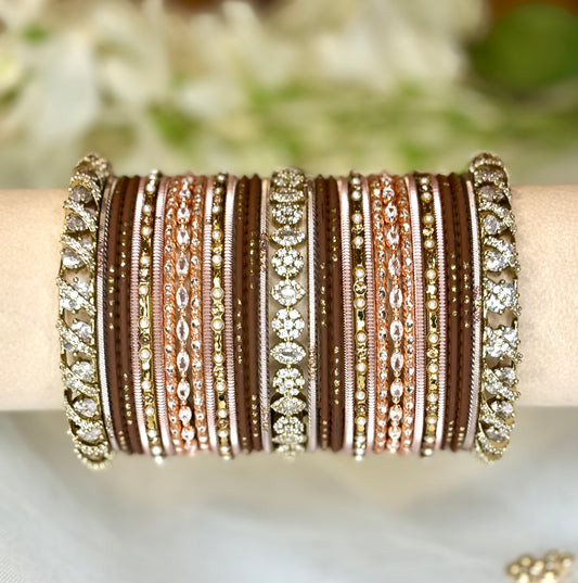 Mocha Bangle set