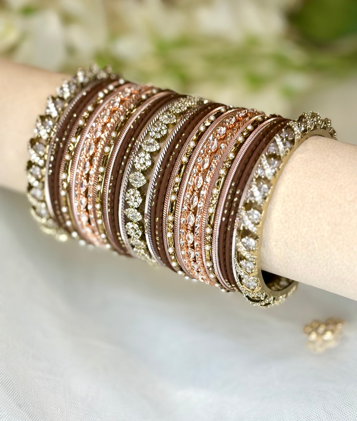 Mocha Bangle set