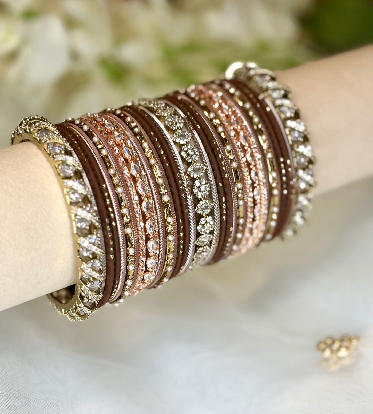 Mocha Bangle set