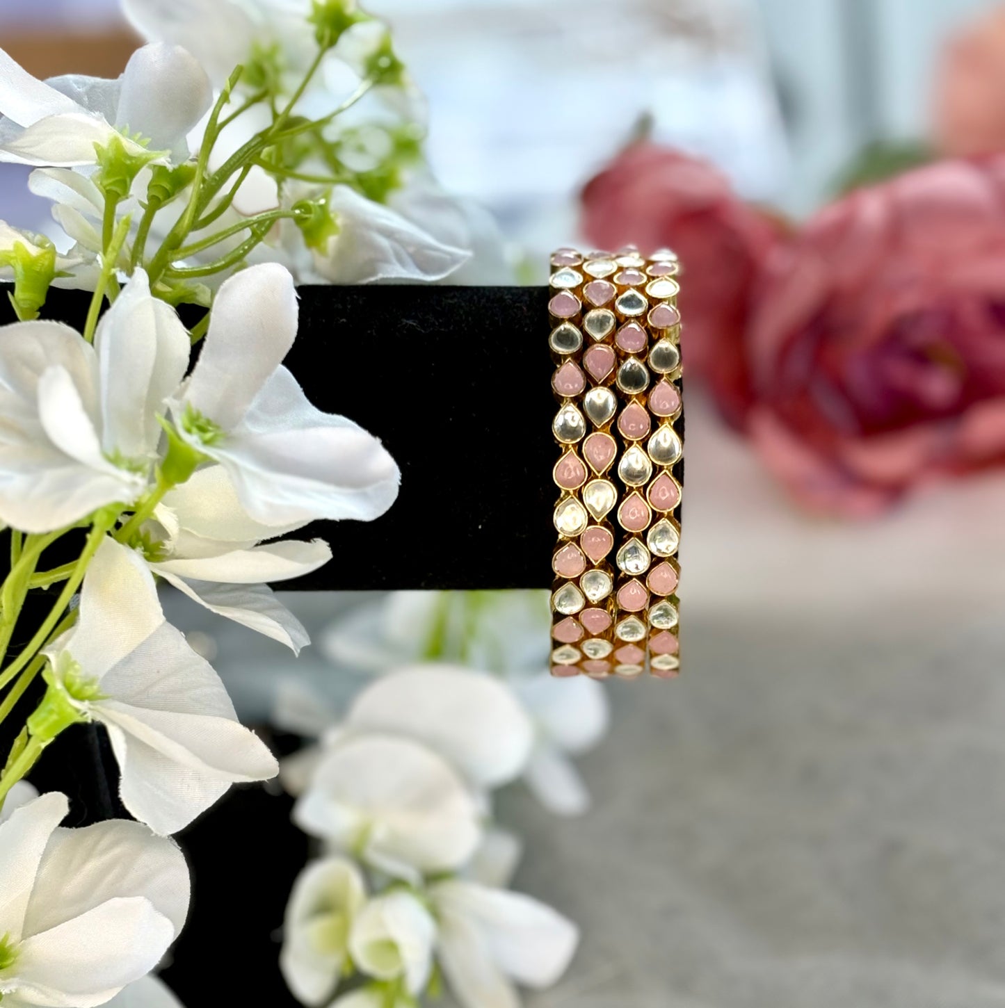 Pink Tear Drop Elegance