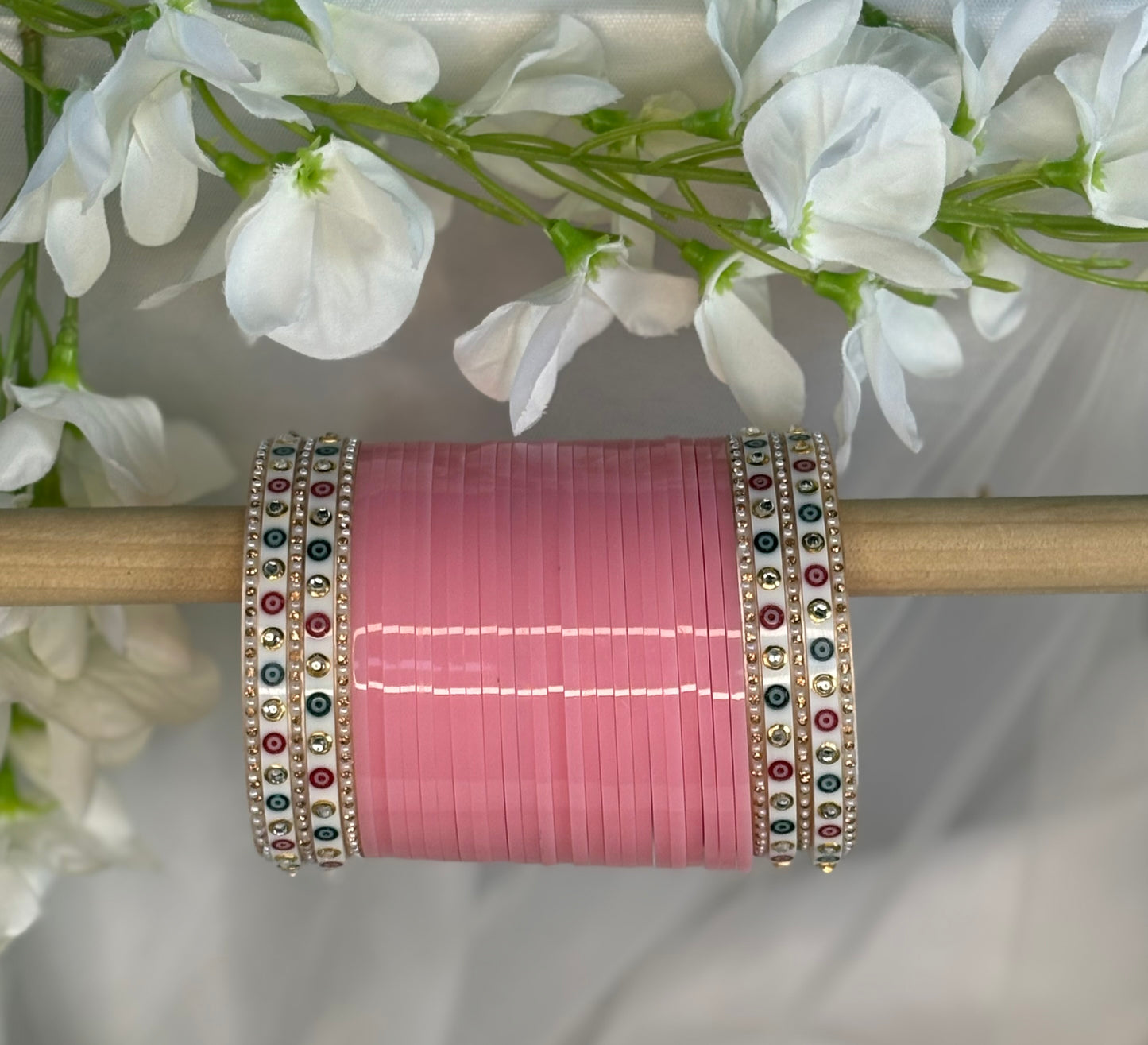 Timeless Bridal Choora with Kundan