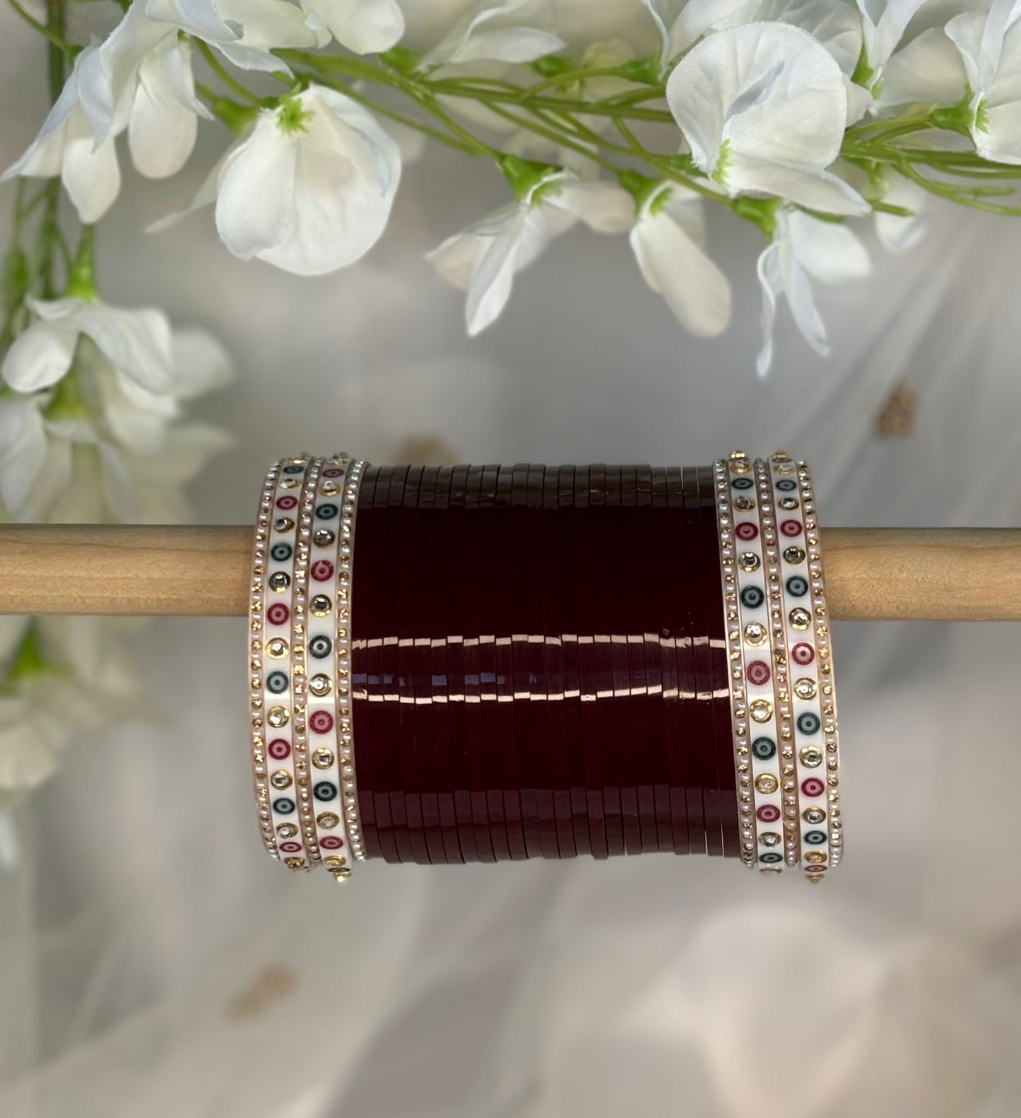 Timeless Bridal Choora with Kundan