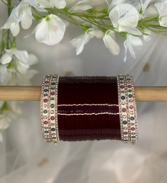 Timeless Bridal Choora with Kundan