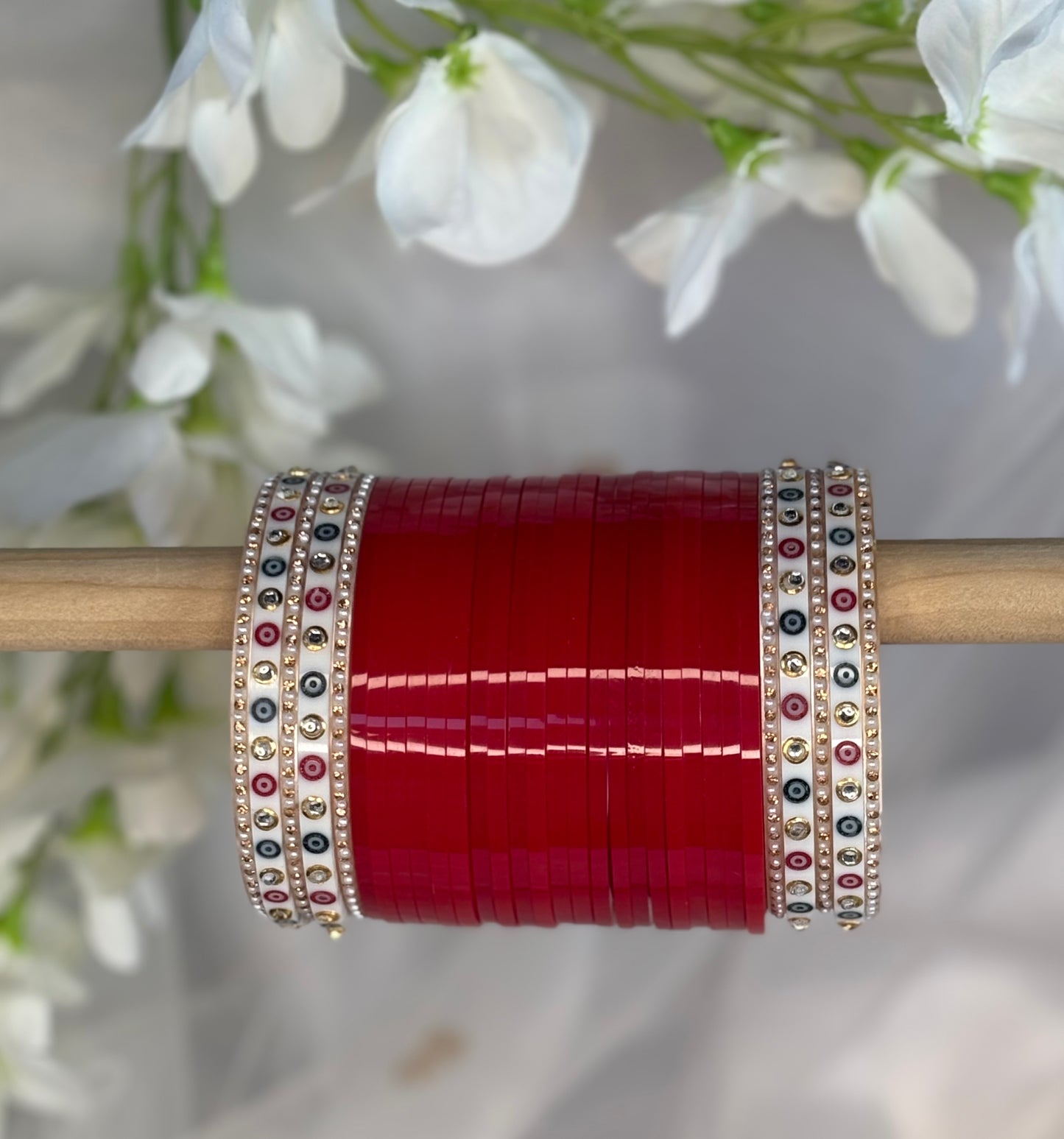Timeless Bridal Choora With Kundan