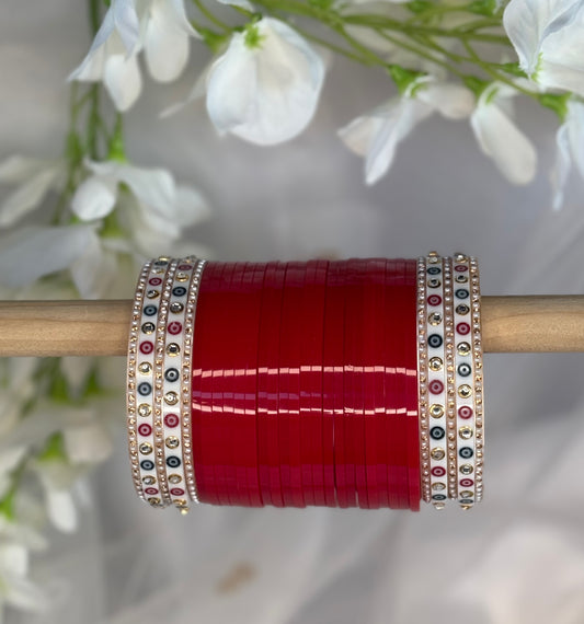 Timeless Bridal Choora With Kundan